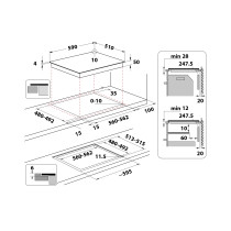 Built-in induction hob Whirlpool