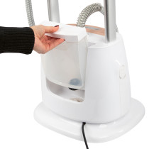 Textile steamer Proficare, white