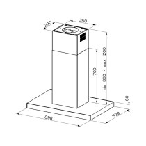 Faber STILO GLASS SMART ISOLA A90