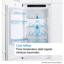 Built-in fridge-freezer combination Bosch