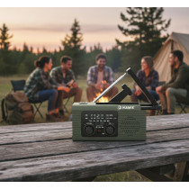 Portable Radio Manta, Green