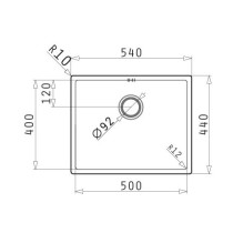 Valamu Pyramis Astris 50x40 1B