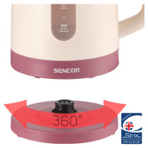Water kettle Sencor, pink