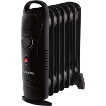 Oil filled radiator Sencor, black