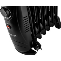 Oil filled radiator Sencor, black