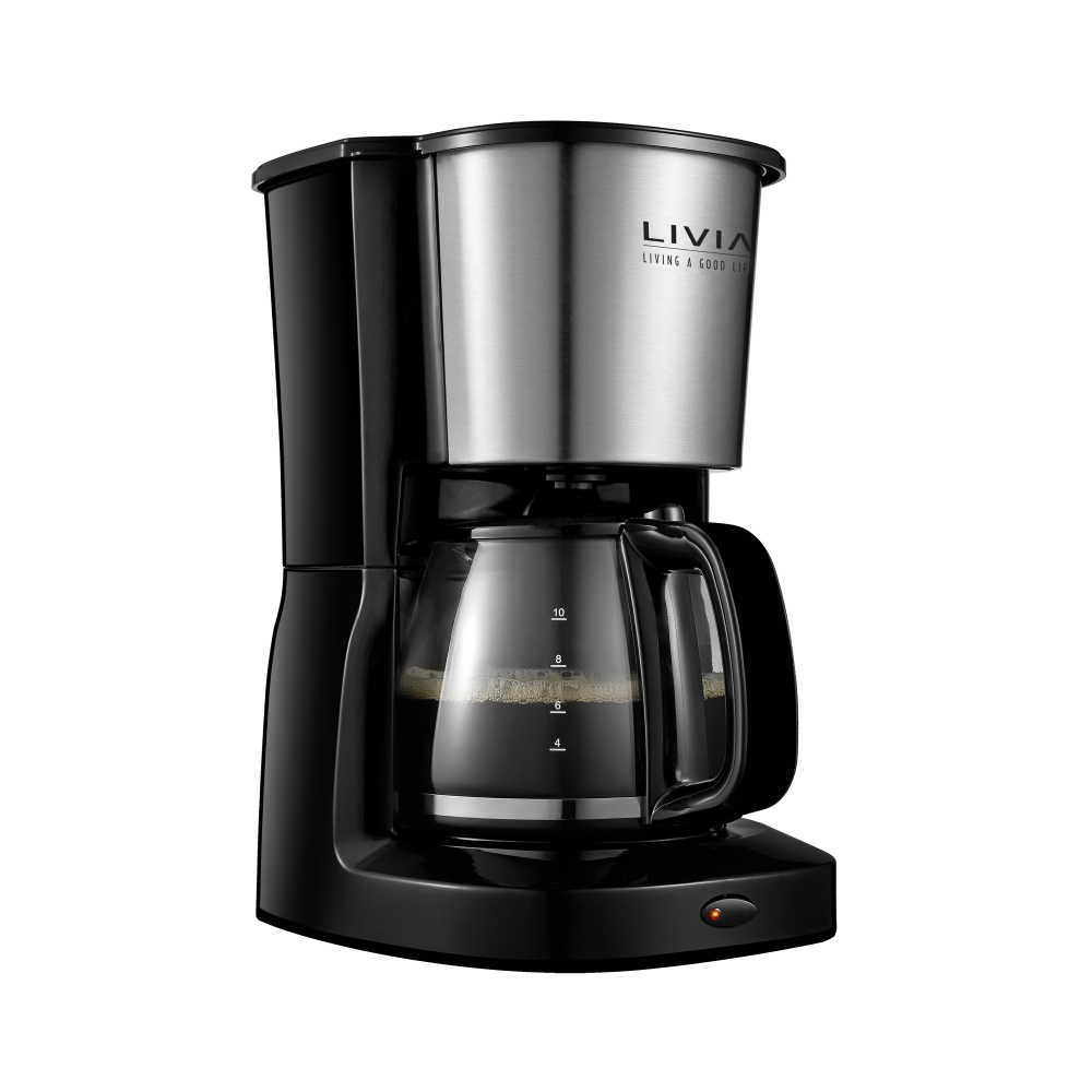 Coffee maker Livia, black