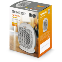 Hot air fan heater Sencor, white