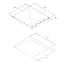 Built-in induction hob Teka