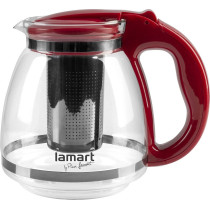 Glass jug with tea filter 1,5L Lamart