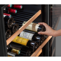 Serving wine cellar 121-bottle La Sommeliere, black