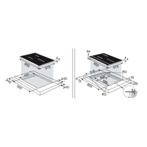 Induction hob De Dietrich STUDIO SAMPLE