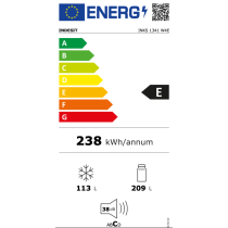 Külmik Indesit INKS1341W4E