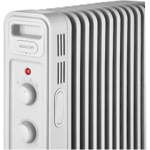 Oil filled radiator Sencor, white