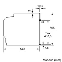 Built-in oven Bosch