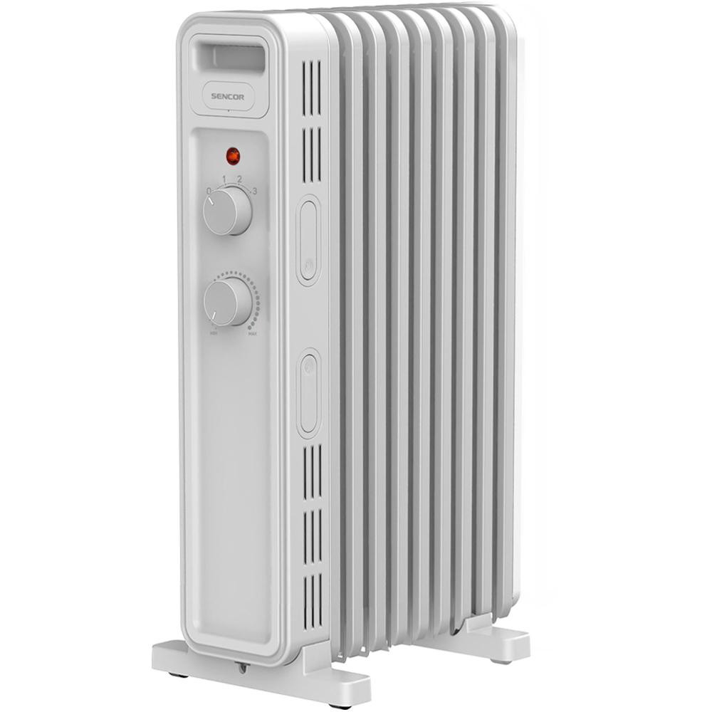 Õliradiaator Sencor SOH3409WH, valge