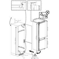 Built-in fridge Beko