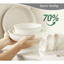 CS Kochsysteme 17-piece Space-Saving Cookware Set, Forged Aluminum, Mint
