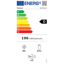 Retro refrigerator Frigelux, beige