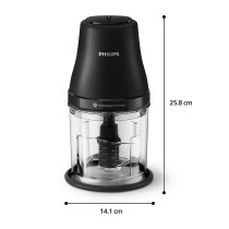 Minipurustaja Philips HR1501/00