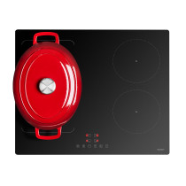 Built-in induction hob Bomann, matte black