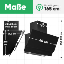Õhupuhastaja Bomann DU7607GM, must matt