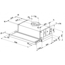 Faber FLEXA NG GLASS LUX WH A60