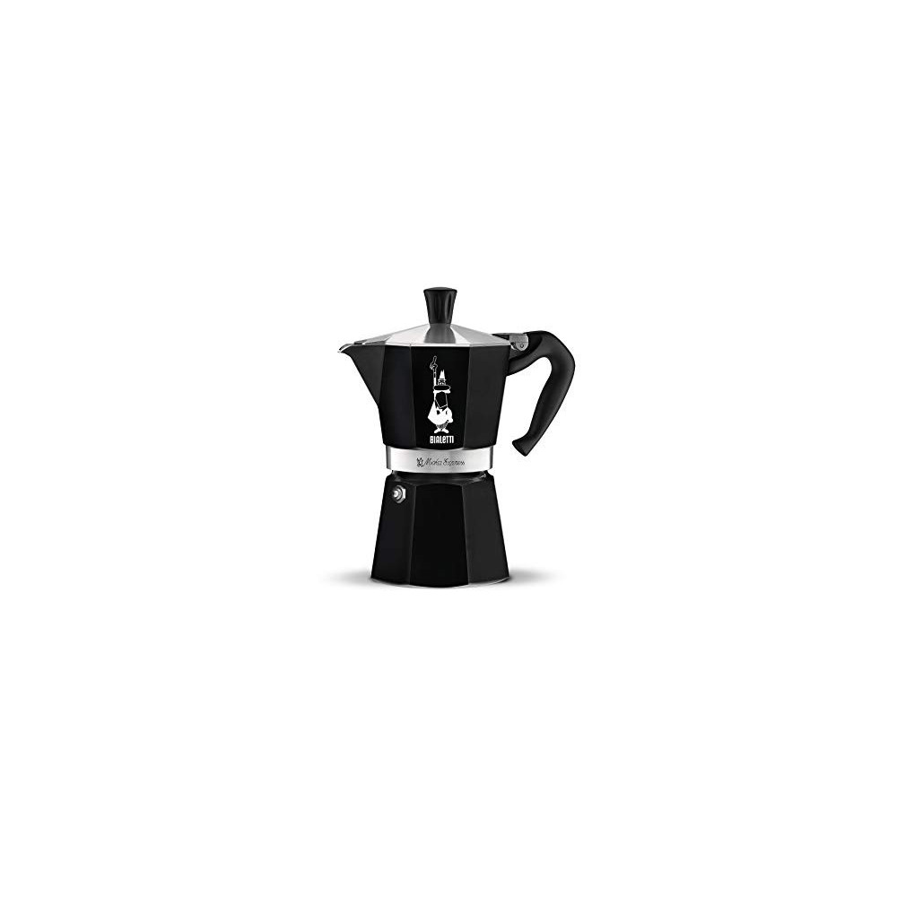 Espressokann Bialetti Moka Express 6 tassile 0004953, must