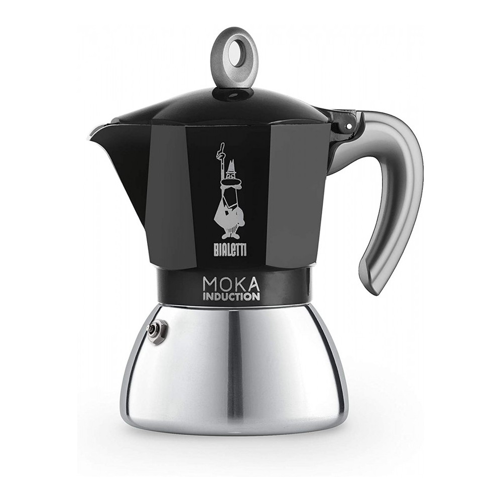 Espressokann induktsioonpliidile Bialetti Moka 4 tassile 0006934, must