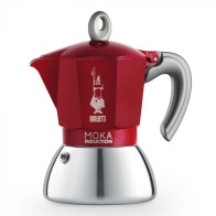 New Moka induction 4 cups Bialetti, red