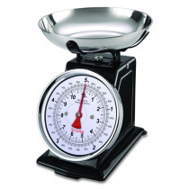 Mechanical kitchen scale TRADITION 500 DUAL BLACK KG Terraillon 14477