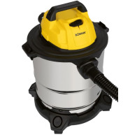 Wet and dry vacuum cleaner Bomann, stainless steel/black