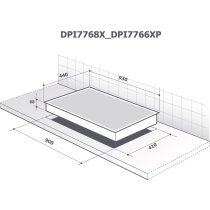 Induktsioonplaat De Dietrich DPI7766XP