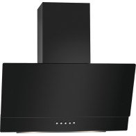Diagonal wall cooker hood Bomann, black