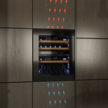 Wine cabinet Dunavox DVN-25.65DB.TO