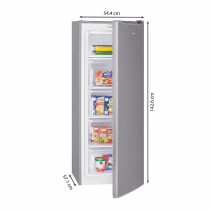 Freezer Bomann GS7340IX, inox