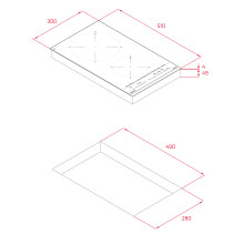 Built in induction hob Teka IZC32600MSTBK