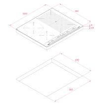 Induction hob Teka IZF 64440 BK MSP