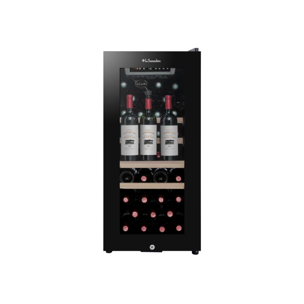 Wine cellar with vacuum pump La Sommeliere LS38BLACK