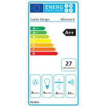 Hood Ciarko Design Minimal8 90 cm