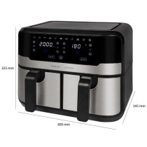 Double hot air fryer ProfiCook PCFR1242H