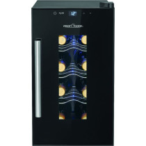 Glass door refrigerator ProfiCook PCWK1232