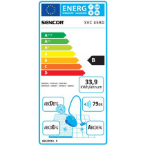 Tolmuimeja Sencor SVC45RD-EUE3, punane