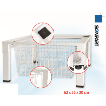 Washing machine base with basket Scanpart 0150110120