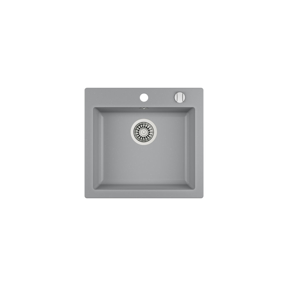 Sink Teka Clivo 50 B-TQ aluminium