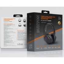 NOISE CANCELLING OVER-EAR WIRELESS HEADPHONES Buxton SBHP18000BL, black