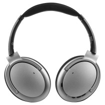 NOISE CANCELLING OVER-EAR WIRELESS HEADPHONES Buxton SBHP18000S, silver