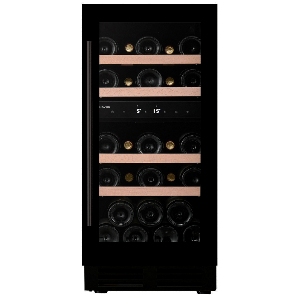 Wine cooler Dunavox DAU-F32.78DB