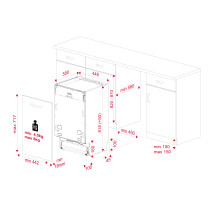 Built in dishwasher Teka DFI74960