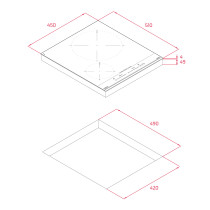 Induktsioonplaat Teka IZC 42400 MSP BK