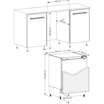 Integreeritav külmik Kluge KC2122J